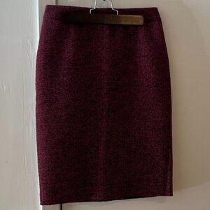 Women's Boutique Moschino Tweed Pencil Skirt - Size Small